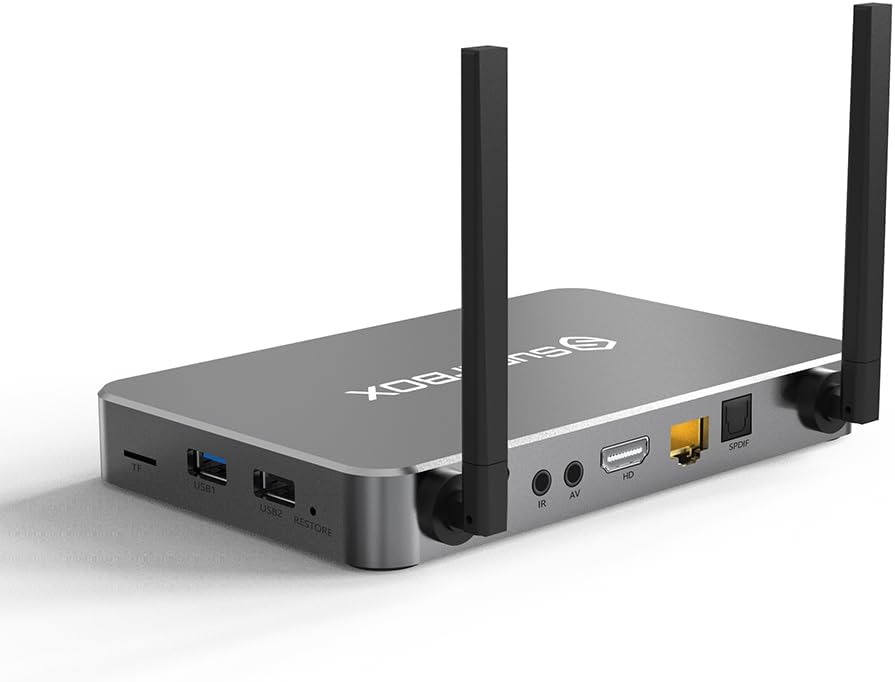 SuperBox S6 Ultra 4GBRAM 128GB Storage