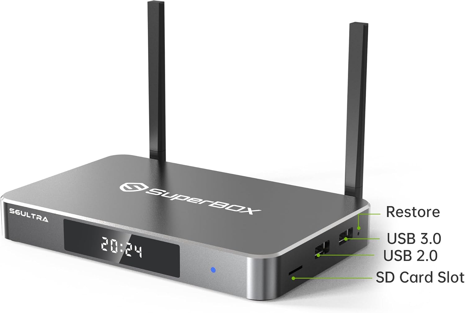 SuperBox S6 Ultra 4GBRAM 128GB Storage