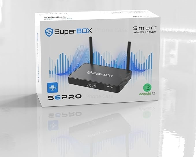 (MRBIGCHILL EXCLUSIVE DEAL) 2025 upgrade Super box S6, live streaming family device